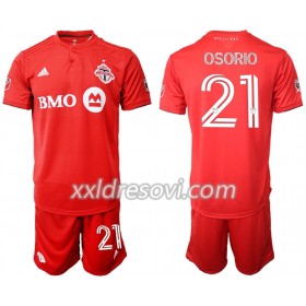 Toronto FC Osorio 21 Domaći Dječji Komplet Dresovi za Nogomet 2020-2021 (+ kratke hlače)